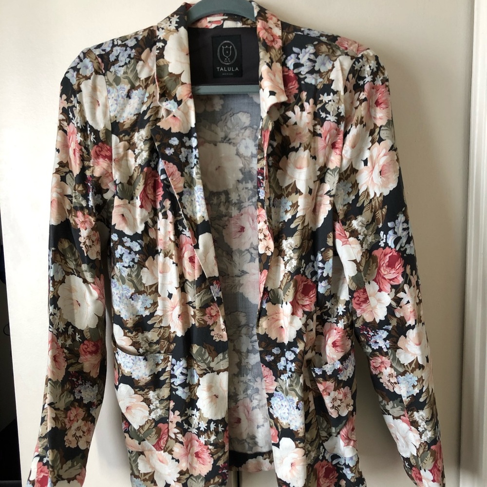 Talula Floral blazer